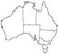 Geografia e Mapas - Australia