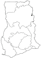 Geografia e Mapas - Ghana